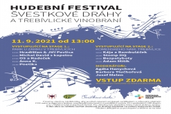 Hudební festival Švestkové dráhy a Třebívlické vinobraní