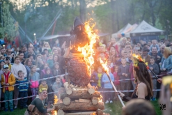 Pálení čarodějnic 2022 - lesopark Osmička, Lovosice