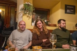 Vystoupení na saxofon s Radimem - Čajovna - vinotéka bez názvu, Lovosice (30.11.2023)