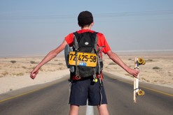 Nejlepší penny boarding ve vedrech kolem Mrtvého moře / Masada, Mrtvé moře // Best penny boarding near the Dead sea