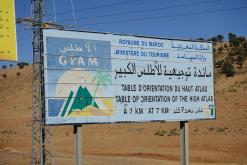 z M´Goun do Beni Mellal, Vysoký Atlas - listopad 2017