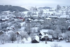 Zasněžené Karpaty / Volovets, Karpaty