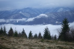 přes vrchol Merša, Mizhhiria, UA