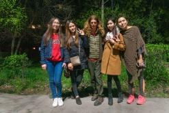 Budoucí učitelky z univerzity / Tokmok - Na cestách po Kyrgyzstánu (duben 2018)