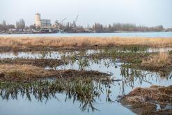 noc u jezera / Balykčy - Na cestách po Kyrgyzstánu (duben 2018)