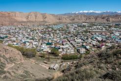 Naryn - Na cestách po Kyrgyzstánu (duben 2018)