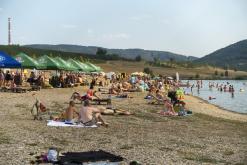 Jezero Milada - červenec 2018