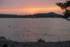 Máchovo jezero - srpen 2018