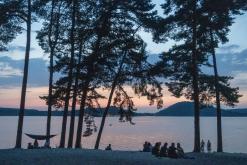 Máchovo jezero - srpen 2018