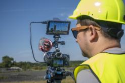 Odstřel skipové věže Dolu Lazy