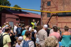 Báňský spěšný vlak po Ostravsku