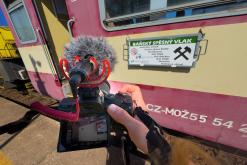 Báňský spěšný vlak po Ostravsku