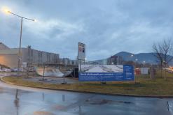 starý skatepark před likvidací v Lovosicích - únor 2026