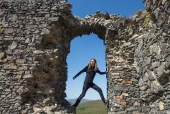 Zřícenina hradu Košťálov - duben 2019