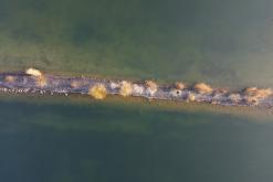 Jezero Milada - duben 2020