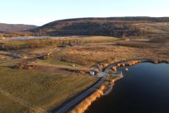 Jezero Milada - duben 2020