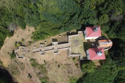 Zřícenina hradu Helfenburk - červenec 2020