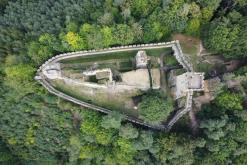 Zřícenina hradu Helfenburk - červenec 2020