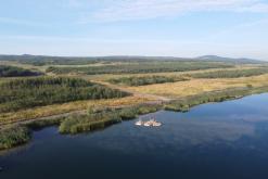 Jezero Milada - srpen 2020