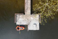 Žernosecké jezero - duben 2020