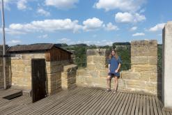 Zřícenina hradu Helfenburk - červenec 2020