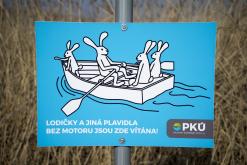 Jezero Milada - duben 2020