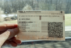 Cesta přes Rakousko do Itálie