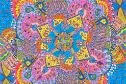 mandala formátu A4