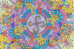 mandala formátu A4