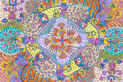 mandala formátu A4