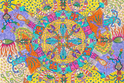 mandala formátu A4