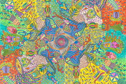 mandala formátu A4