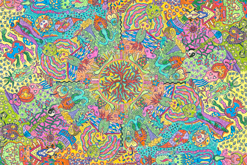 mandala formátu A4