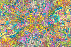 mandala formátu A4