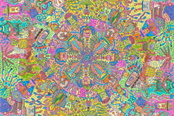 mandala formátu A4