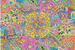 mandala formátu A4