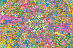 mandala formátu A4