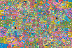 mandala formátu A4