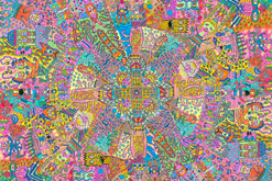 mandala formátu A4