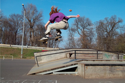 ollie z bedny / foto: Ondřej Novotný, skatepark Lovosice