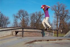 BS boardslide / foto: Ondřej Novotný, skatepark Lovosice