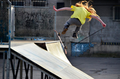 kickflip na bangu / foto: Jan Syrový