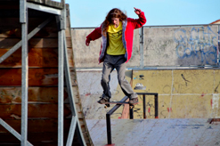 BS boardslide na trubce šikmo dolů / foto: Jan Syrový