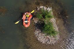 Pískovna Dobříň - srpen 2021