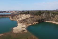 Pískovna Dobříň - březen 2021