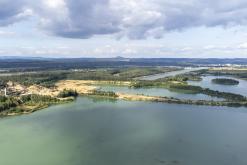 Pískovna Dobříň - září 2021