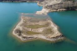 Pískovna Dobříň - březen 2021