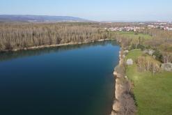 Jezero Barbora - duben 2021