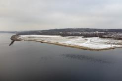 Jezero Milada - prosinec 2021