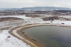 Jezero Milada - prosinec 2021